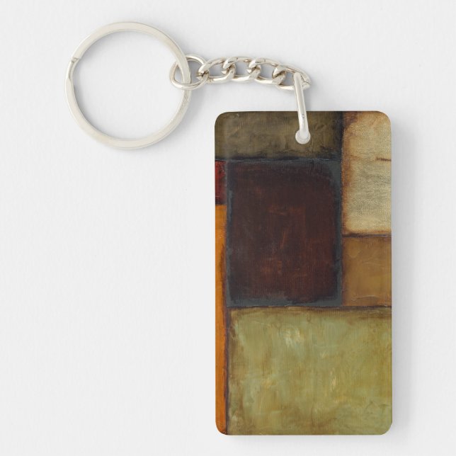 Autumnal Impressionist by Jennifer Goldberger Key Ring (Front)