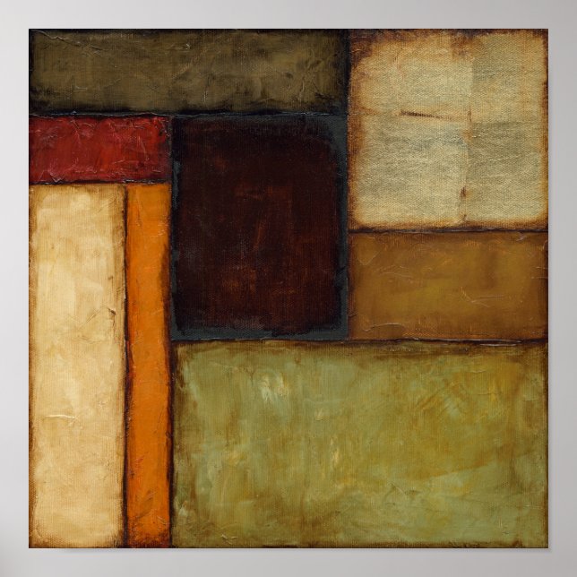 Autumnal Impressionist by Jennifer Goldberger Poster (Front)