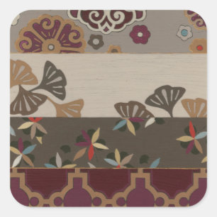 Autumnal Tapestry II Square Sticker