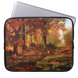 Autumnal Trees in Cresheim Glen (Philadelphia) Laptop Sleeve