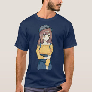 AutumnAnime Otaku Girl Aesthetic Japan Culture Art T-Shirt