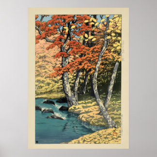 Autumnin Oirase by Hasui Poster