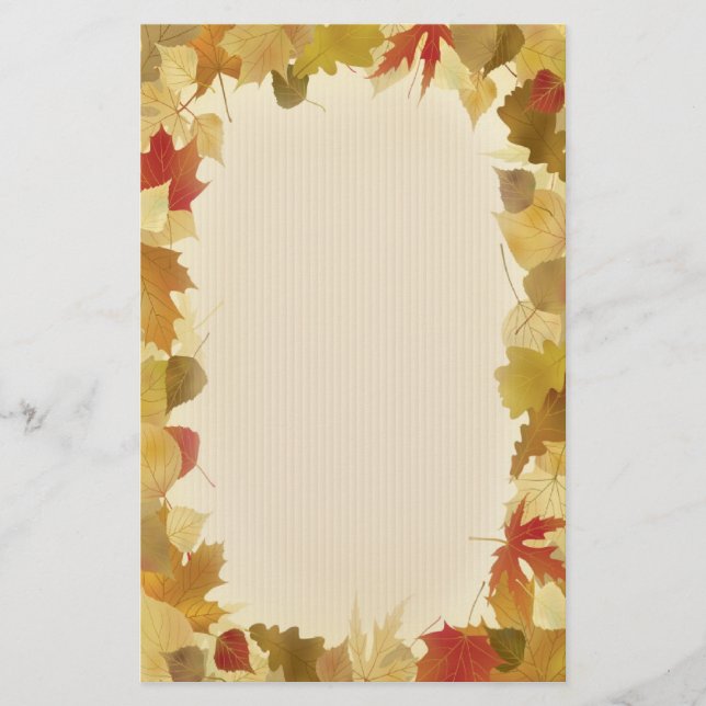 AutumnLeaves 2 Stationery (Front)