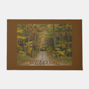 "Autumn's Alluring Call" Doormat
