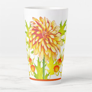 Autumn's Arrival on a Large Latte Mug