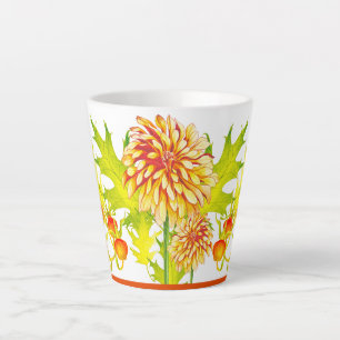 Autumn's Arrival on a Small Latte Mug