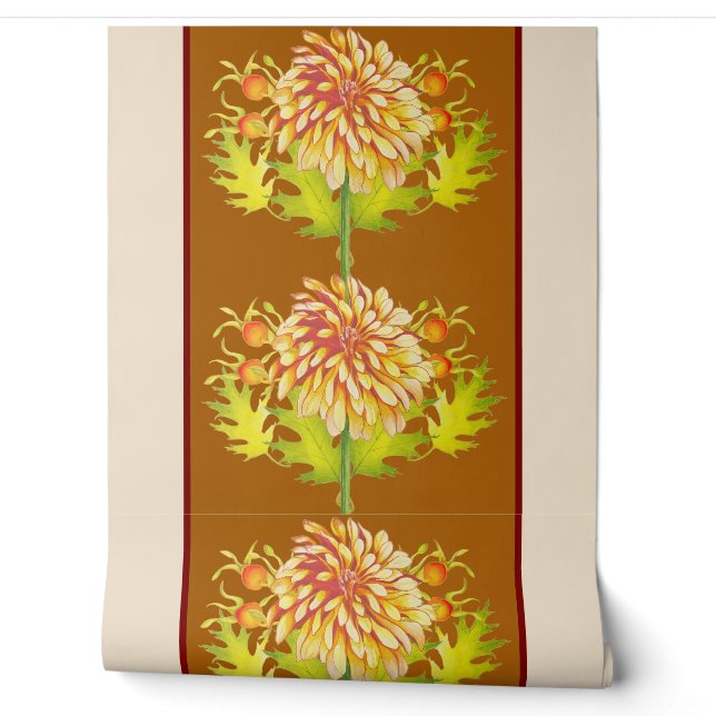 Autumn's Arrival on a  Wallpaper (Unrolling)