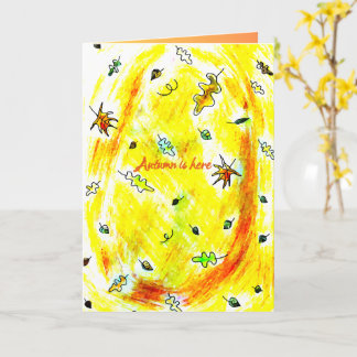 Autumn's Breath (Autumn Treehouse Collection) Card