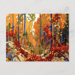 Autumn's Garland, fine art by Tom Thomson,  Postcard