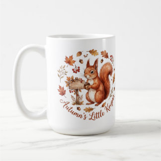 Autumn's Little Keeper Squirrel Coffee Mug