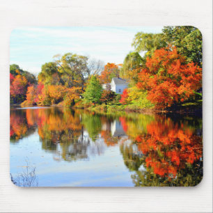 AUTUMNS SPLENDOR MOUSE PAD
