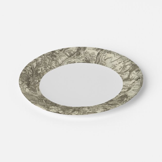 Autun Paper Plate (Angled)