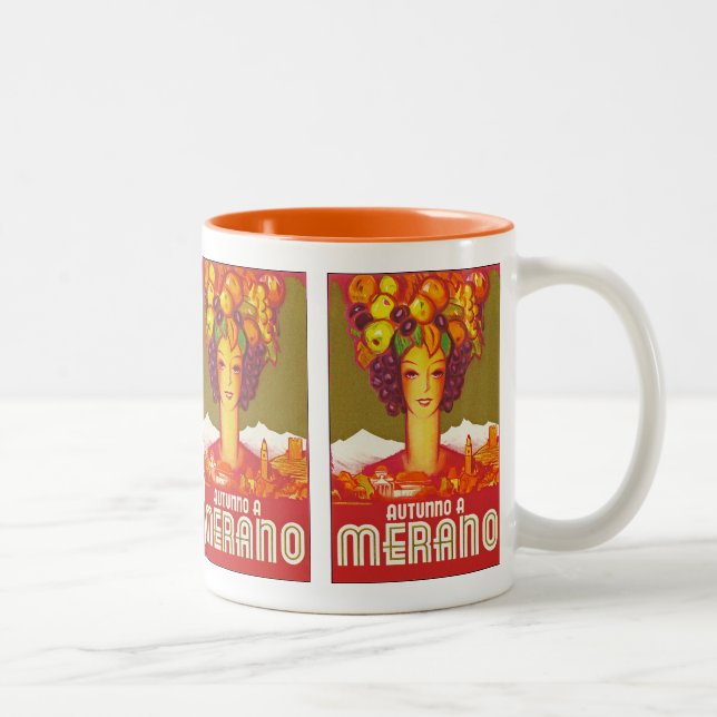 Autunno a Merano Two-Tone Coffee Mug (Right)