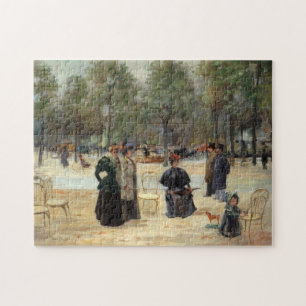 Aux Champs-Élysées   Louis Abel-Truchet Jigsaw Puzzle