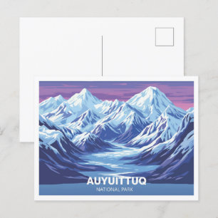 Auyuittuq National Park Canada Travel Postcard