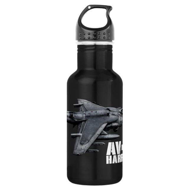 AV-8B Harrier II 532 Ml Water Bottle (Front)