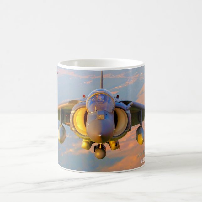 AV-8B HARRIER II COFFEE MUG (Center)