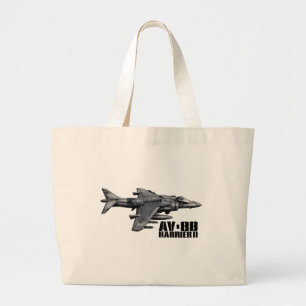 AV-8B Harrier II Large Tote Bag