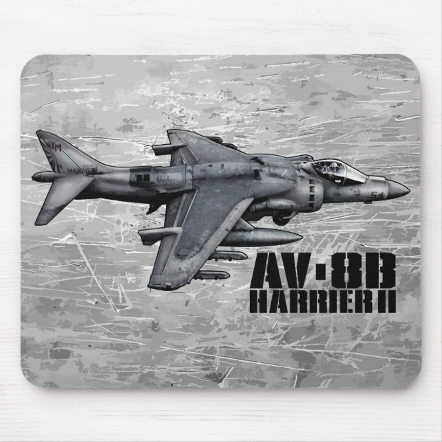 AV-8B Harrier II Mouse Pad (Front)