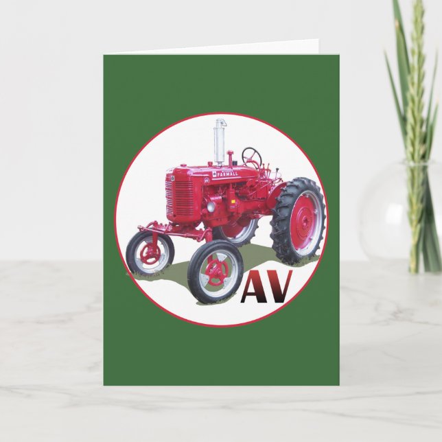 AV High Crop Holiday Card (Front)