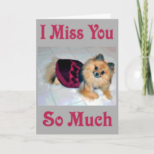ava miss you card
