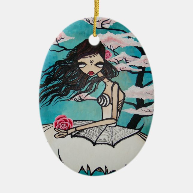 "Ava" Ornament (Front)