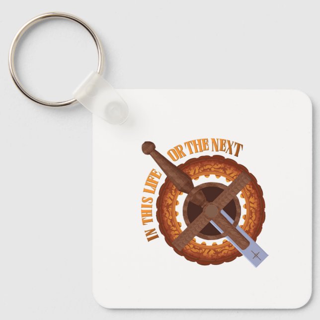 Ava Silva Warrior Nun Key Ring (Front)