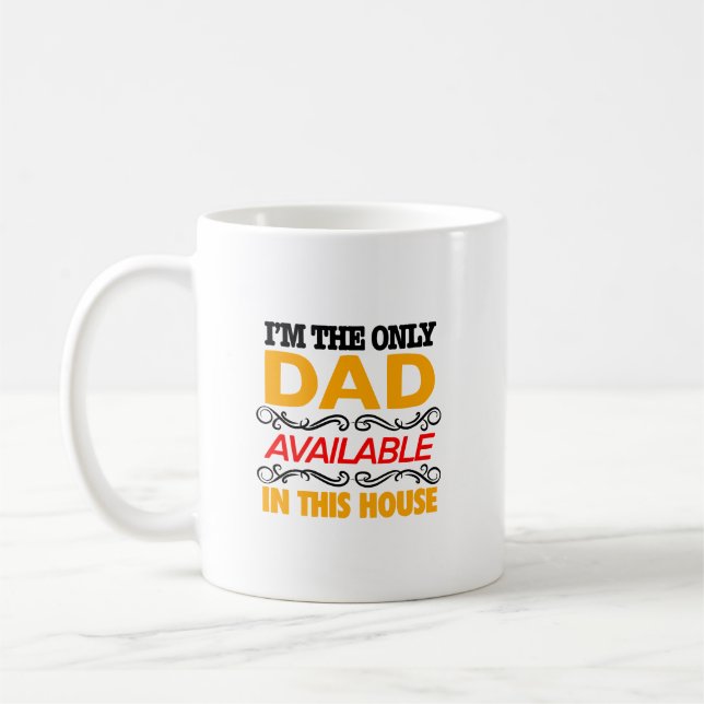 Available  coffee mug (Left)