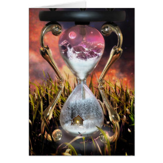 Avalance - (Art Greeting Card)