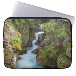 Avalanche Creek, Glacier National Park, Montana Laptop Sleeve