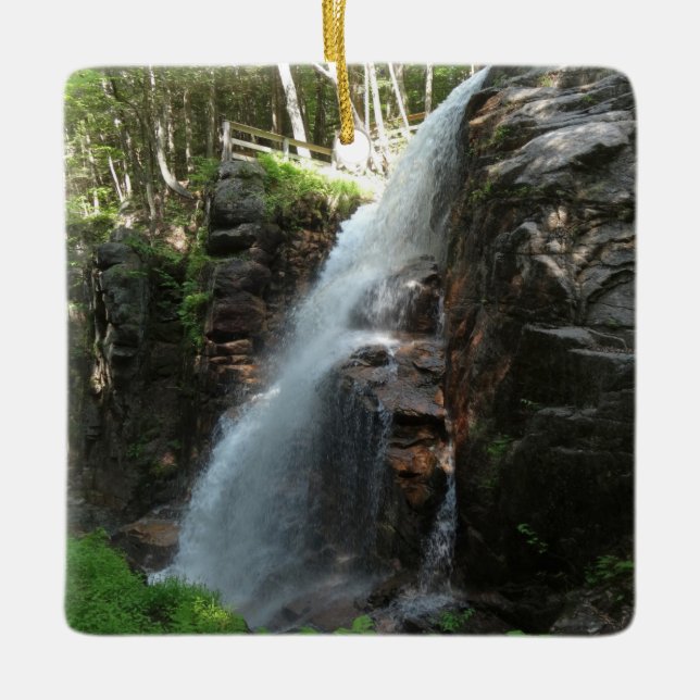 Avalanche Falls Ceramic Ornament (Front)
