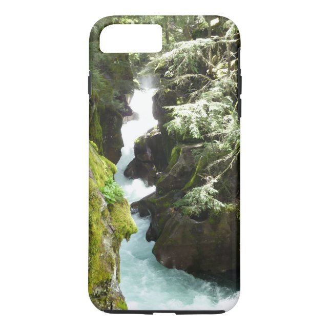 Avalanche Gorge II at Glacier National Park Case-Mate iPhone Case (Back)