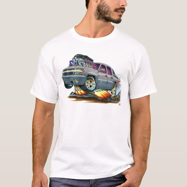 Avalanche Grey Truck T-Shirt (Front)