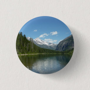 Avalanche Lake I in Glacier National Park 3 Cm Round Badge