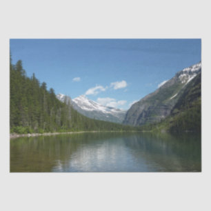 Avalanche Lake I in Glacier National Park Tissue Paper