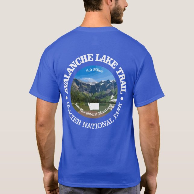 Avalanche Lake Trail (OBP) T-Shirt (Back)
