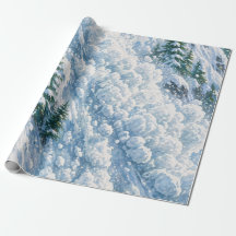 Avalanche Mountain Snow Scene