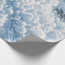 Avalanche Mountain Snow Scene