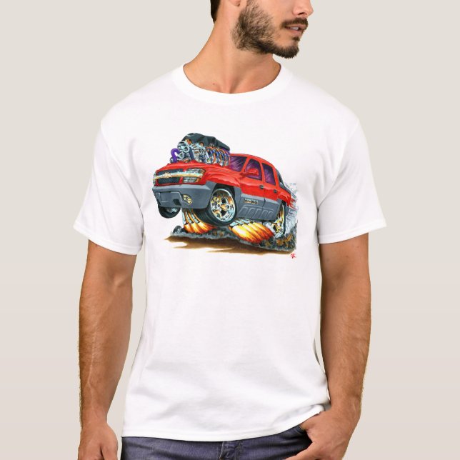 Avalanche Red Truck T-Shirt (Front)