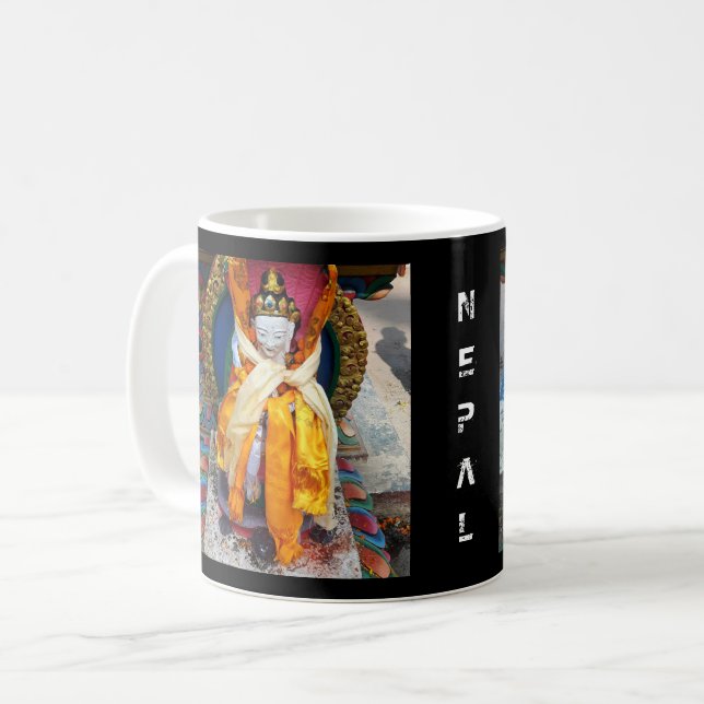 Avalokiteshvara - Padmapani - Quanyin /female form Coffee Mug (Front Left)