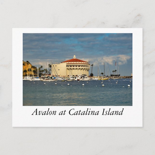 Avalon at Catalina Island Postcard (Front)