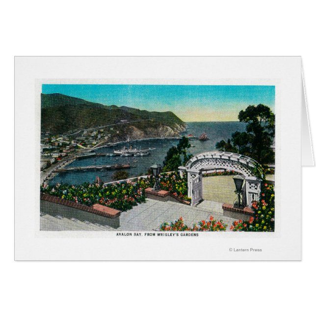 Avalon Bay from Wrigley's Gardens (Front Horizontal)
