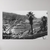 Avalon, CA Santa Catalina Island View of Harbour