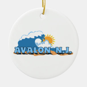 Avalon. Ceramic Ornament