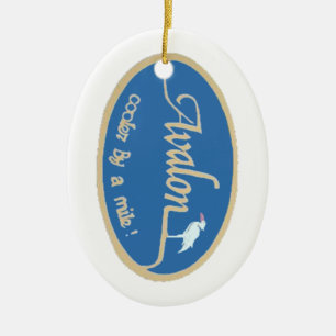 Avalon. Ceramic Ornament