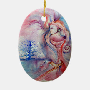AVALON / Magic and Mystery Ceramic Tree Decoration