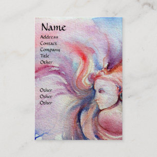 AVALON / Magic and Mystery Pink Blue Fantasy Business Card