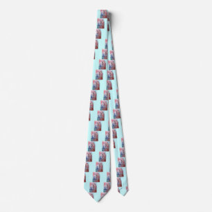 AVALON Magic and Mystery Pink Blue Fantasy Tie