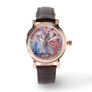 AVALON Magic & Mystery Pınk Blue Fantasy Monogram Watch