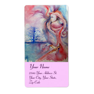 AVALON ,pink blue red